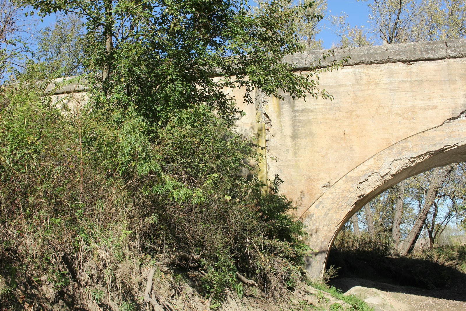 West abutment